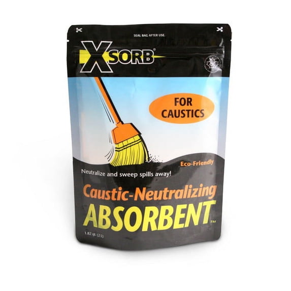 XSORB Caustic Neutralizing Absorbent 2 Liter Bag (Case of 6)