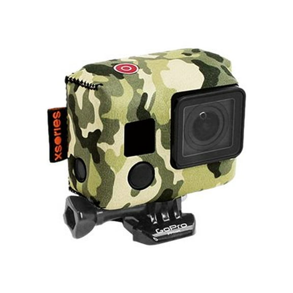 XSories Tuxsedo - Protective cover for camcorder - neoprene - jungle camo - for GoPro HERO3; HERO3+