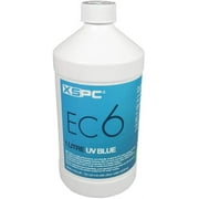 XSPC EC6 High Performance Premix PC Coolant, Translucent, 1000 mL, Blue UV