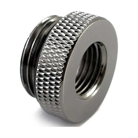 XSPC M20 to G1/4" Fillcap Adapter, Black Chrome