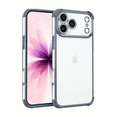 thumbnail image 1 of XSPLENDOR Electroplated 4-Corner Shockproof Phone Case for iPhone 17/16/15/14/13/12/11/X/XS Series-Crystal Clear Protective Cover with Full Lens Protection, MagSafe Compatible (Blue), 1 of 5