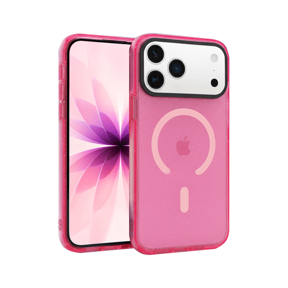 XSPLENDOR Glitter Magnetic Casefor iPhone 17/16/15/14/13/12 [Compatible with MagSafe] Sparkling TPU Shockproof Protective Cover