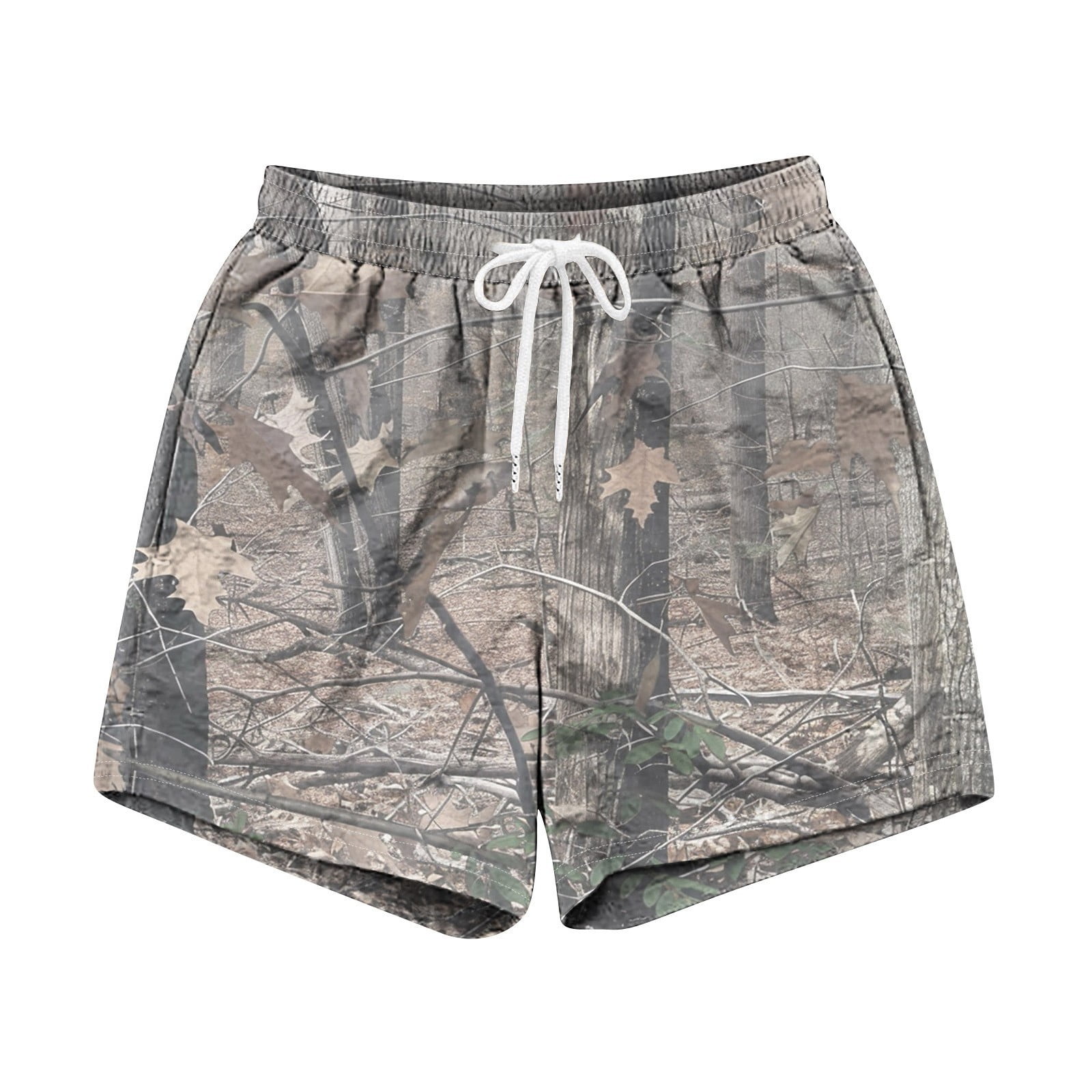 ★2022SS新作★YESEYESEE★SN-Sweat Camo Shorts XSSFCC Camo Sweat Shorts Casual Quick Drying Camouflage