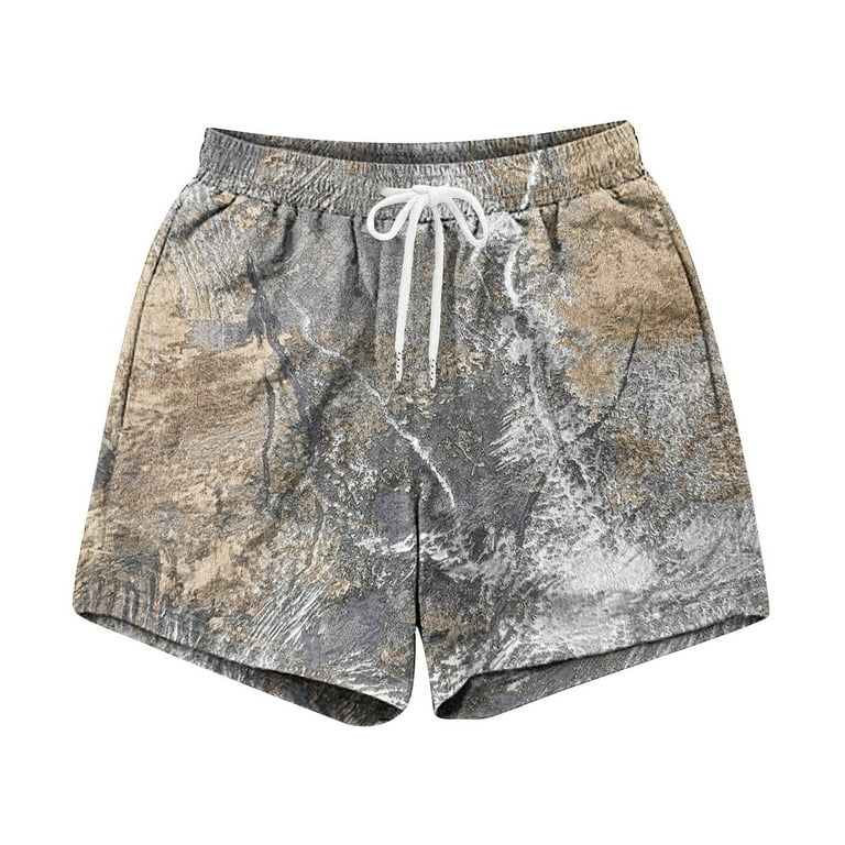 XSSFCC Camouflage Shorts Casual Quick Drying Real Tree Camo Shorts for Men Hunting Tree Camo Sweatpants Multicolor XL Walmart