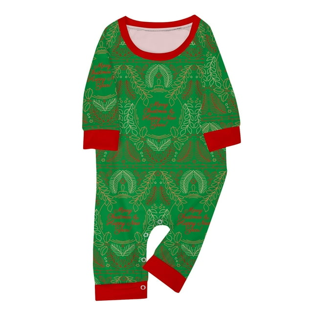 XSSFCC Christmas PJs for Family Matching Sets 2024 Fun Pajama Outfits