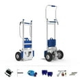 thumbnail image 1 of XSTO ZW7250GC 550 LBS Powered Stair Climbing Hand Truck Dolly Cart For Moving, Heavy Duty Stair Climbing Hand Truck with Foldable Handle and Brake System, 1 of 8