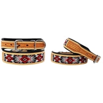 XSmall 9''- 13'' Dog Puppy Collar Genuine Cow Leather Padded Canine 60138