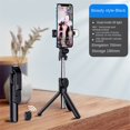 thumbnail image 1 of XT02 Bluetooth selfie stick, integrated rotating tripod, compatible with mobile phones, portable and multifunctional for live streaming and selfie, 1 of 8