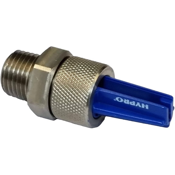 XT020 Hypro Boom X-Tender Fence Row Blue Spray Nozzle, Stainless Steel