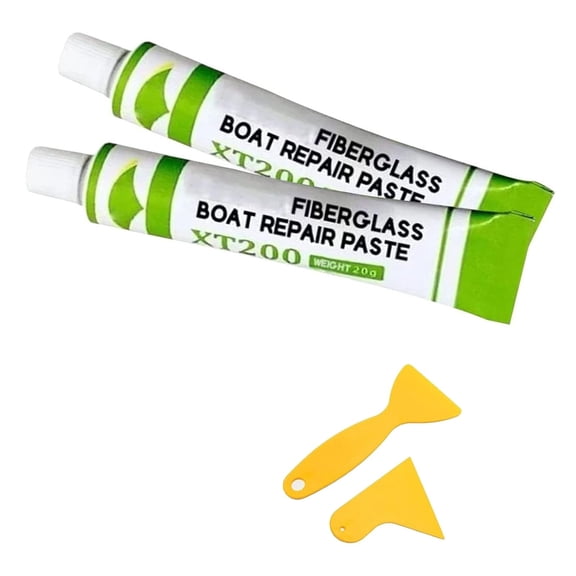 XT200 Universal Repair Paste, Fiberglass Scratch Repair Putty for Wall Metal Car Boat Surfaces, Quick Dry Touch Up Tool