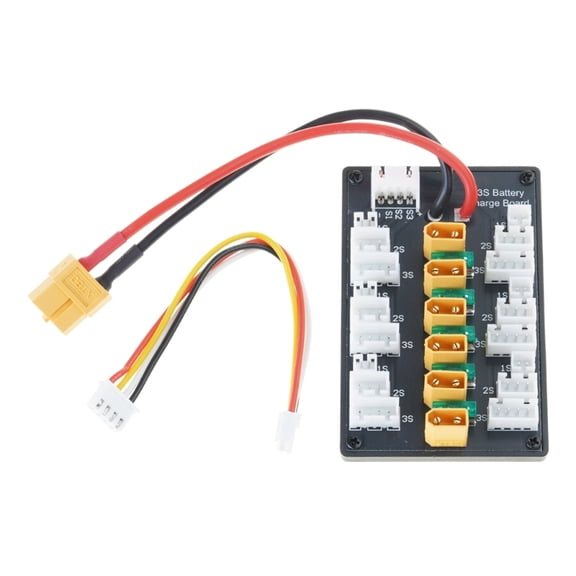 XT30 Parallel Charging Board 1-3S 20A for 1S to 3S Batteries For Racing Drones IMAX B6 Charger Car Balance Charge