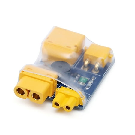 XT30 / XT60 Smoke Stopper, RC Quad FPV Racing Drone Smoke Stopper with LED Indicator for FPV Drone Accessories