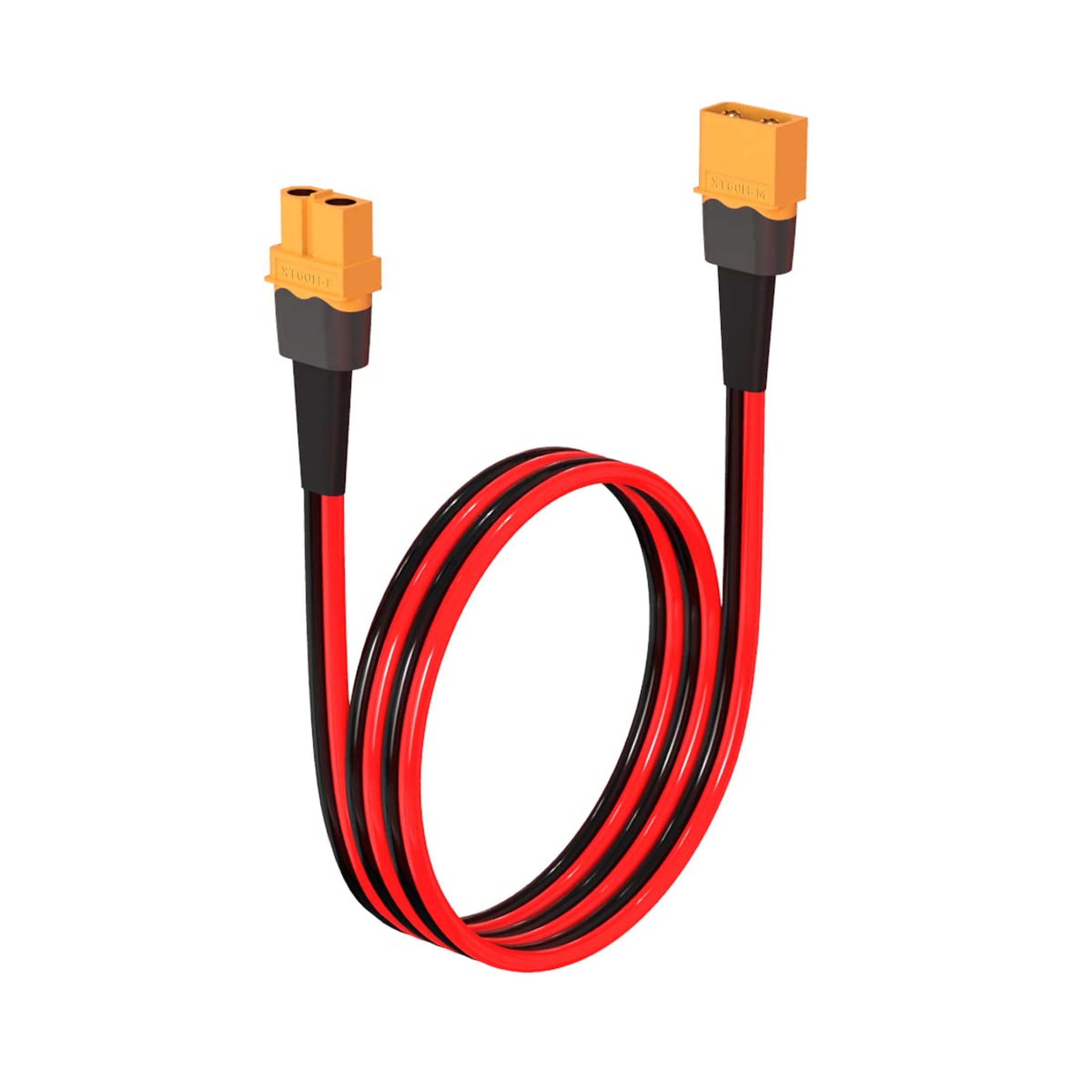 XT60 10AWG Extension Cable 2FT for RC Batteries and Solar Power Systems