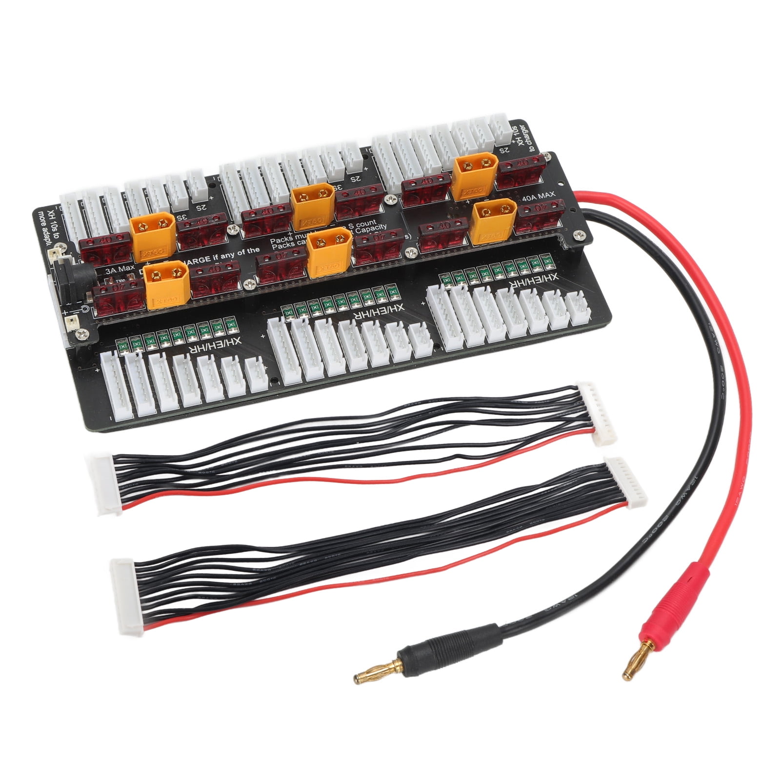 XT60 Battery Charger Board 2?8S Batteries Parallel Charging Boards for