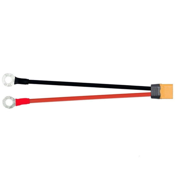 XT60 Female/Male To O Rings Connectors Terminal Cable 12AWG For Model Aircraft