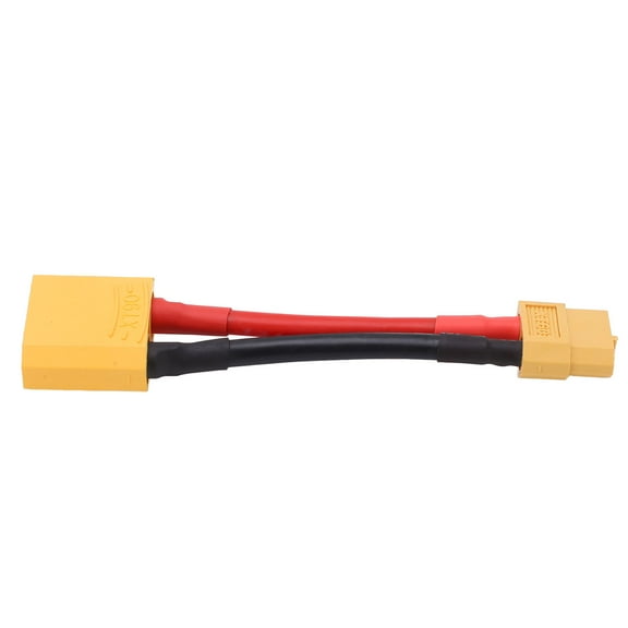 XT60?Female?to?XT90?Male?Connector, Reusable Strong Compatibility RC?Battery?Connector High Current Durability  For Aircraft Model For RC Car Model