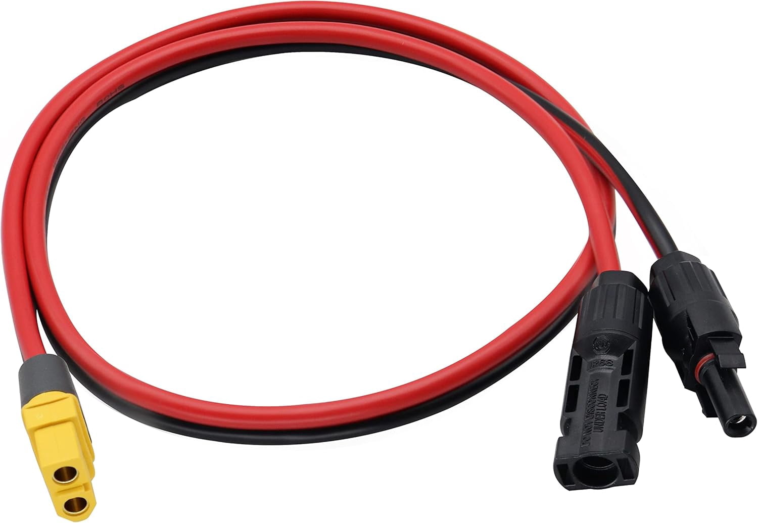 XT60 to M-C-4 Solar Charge Adapter Cable,12AWG Power Solar Male Female ...