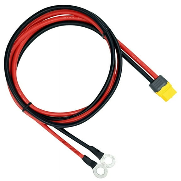 XT60 to O Ring Terminal Cable,XT60H Female to O Ring Eyelet Terminal Plug Connector Cable for RC Lipo Battery