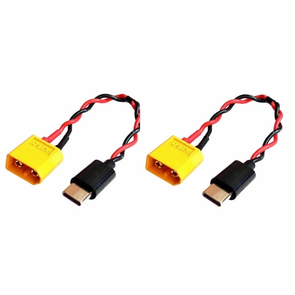 XT60 to Type-C Input Cable Power Cable Connection Cable XT60 Power Cable Power Supply