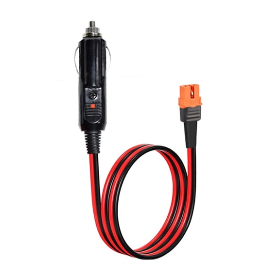 XT60if Female Vehicle Charging Cable 14 AWG 12 to 24 Volt Socket Power Adapter for Car Boat Connection Use Equipment