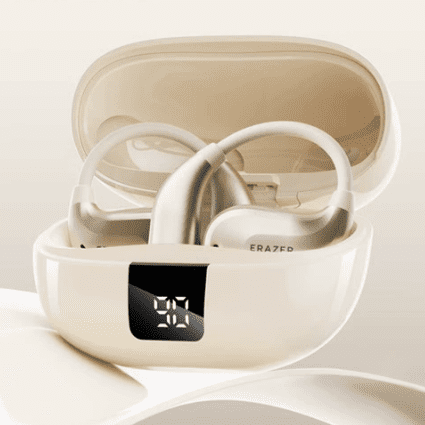 XT66PRO AI Translation Earbuds Real Time OWS Wireless Bluetooth Earphones 135 Language Translator Earbuds Open Ear translating Headphones for Travel Business Learning