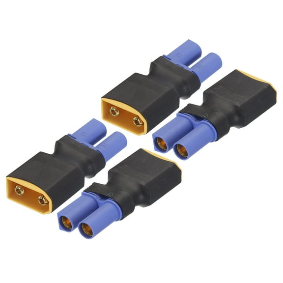 XT90 Male to EC5 Female Connector Adapter RC/RC LiPo Battery Converter 4pcs