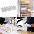 XTAIYIMAO 12/18 Pack Egg Holders Refrigerator Plastic Egg Containers