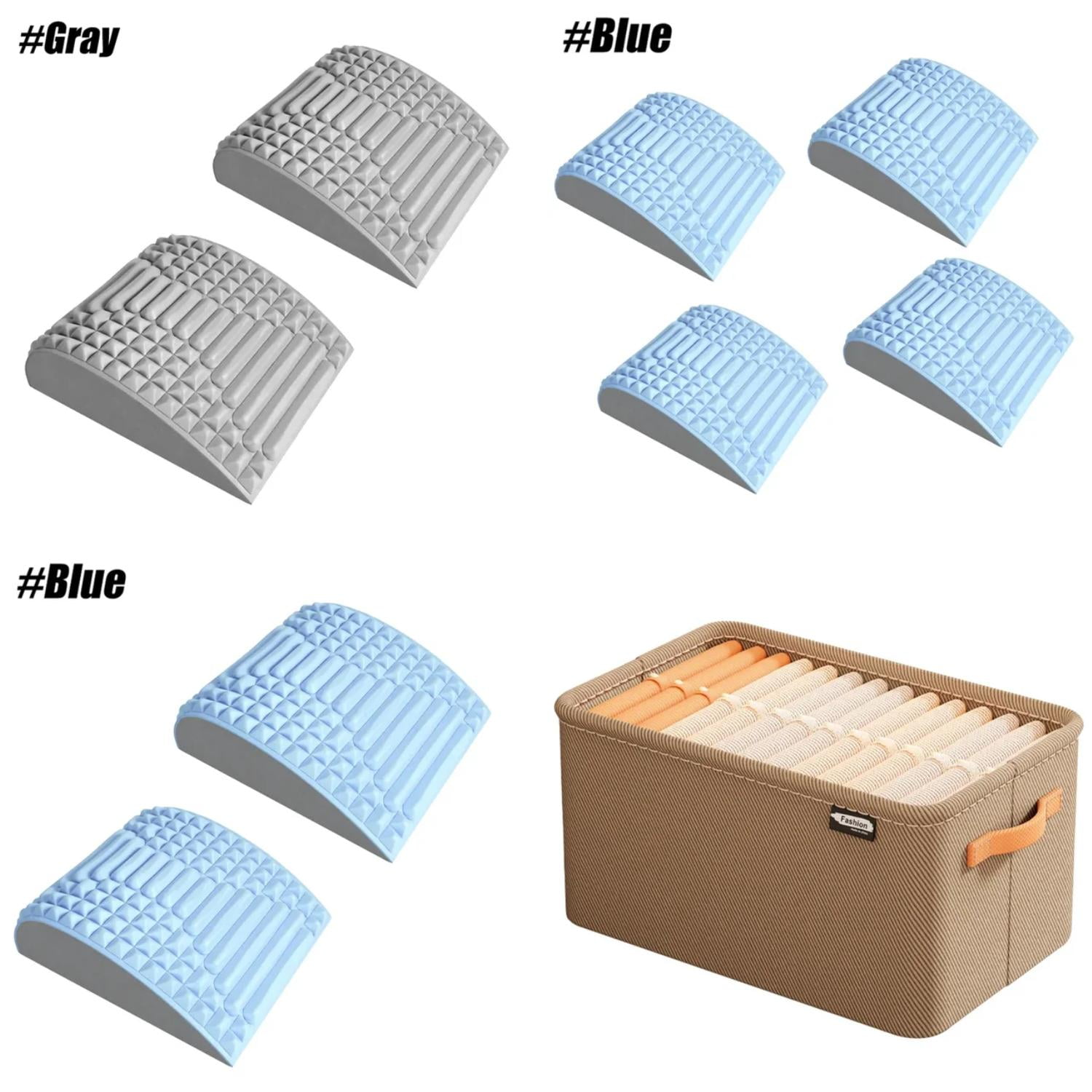 XTAIYIMAO Back Stretcher Pillow Neck Lumbar Support Massager Neck Waist