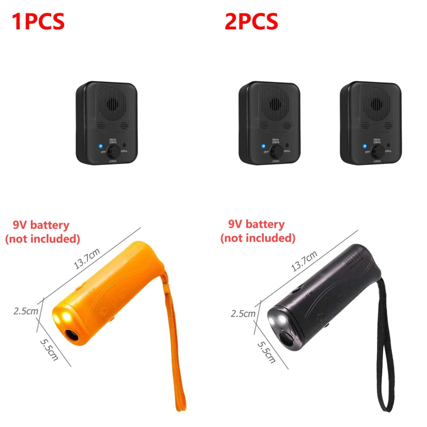 XTAIYIMAO Pet Anti Noise Deterrents Ultrasonic Repeller Dog Outdoor