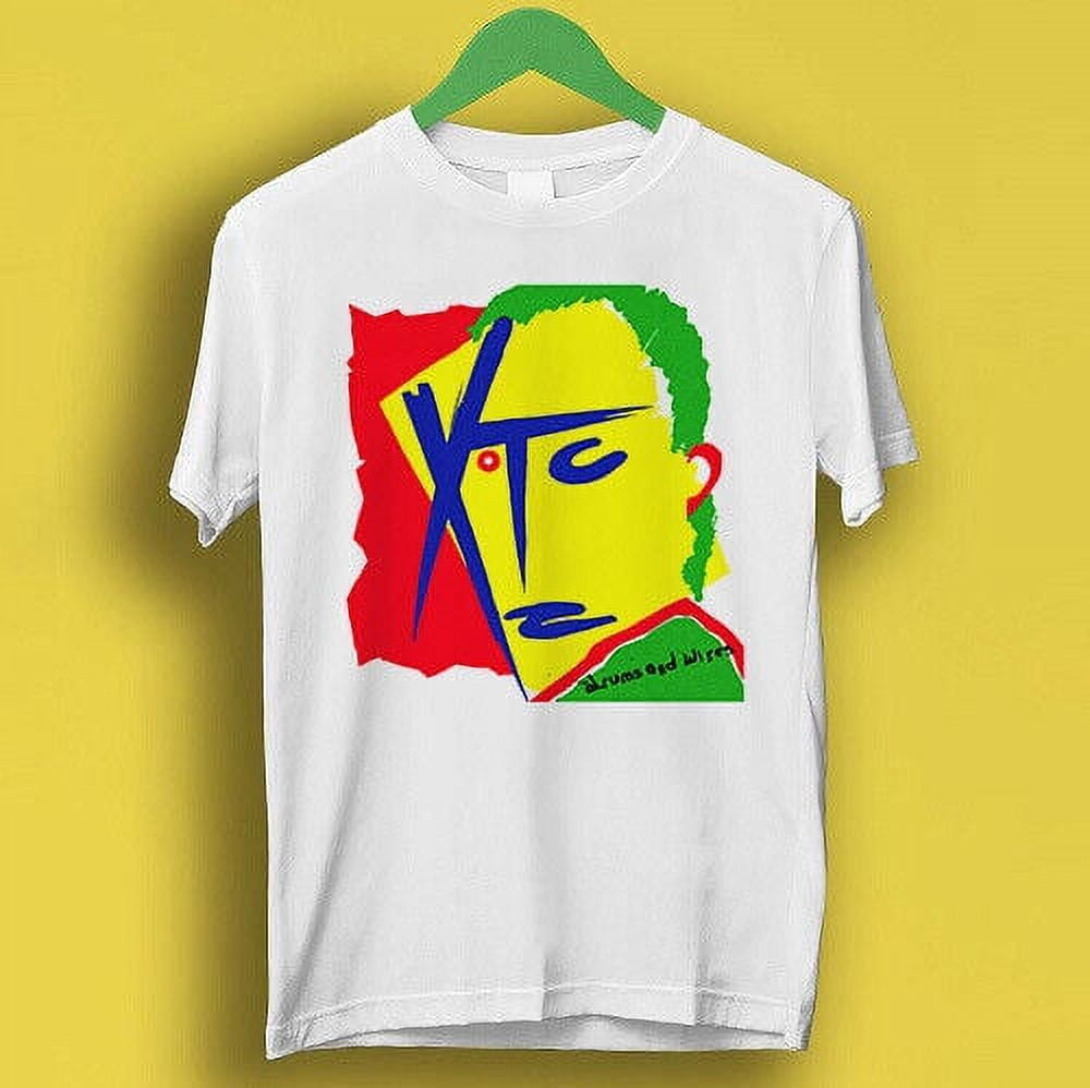 XTC Drums and Wires New Wave Rock Music Retro Cool Top Tee T Shirt P3210