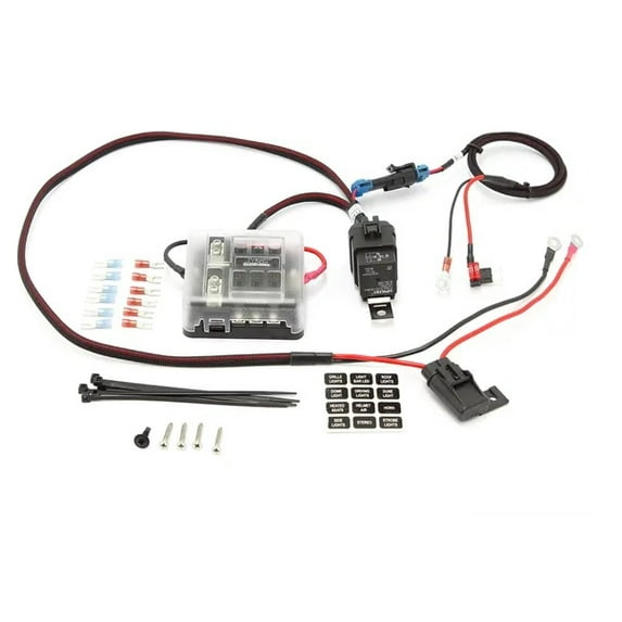 XTC Power Products Plug & Play Keyed Fuse Block 35 AMP 6 Circuit for Mahindra Roxor PCS-F1-FB6