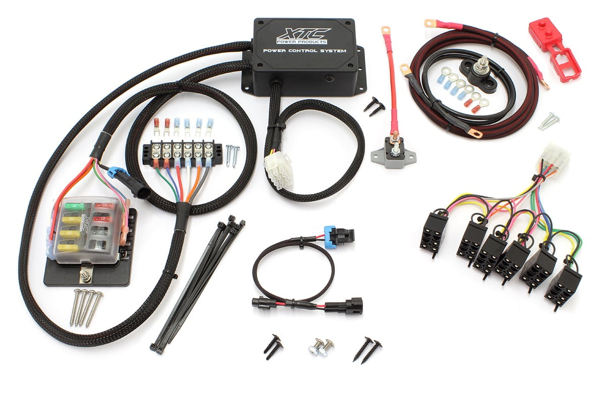 XTC Power Products Yamaha YXZ Plug & Play 6 Switch Power Control System - Switches not Included PCS-64-YXZ-NS