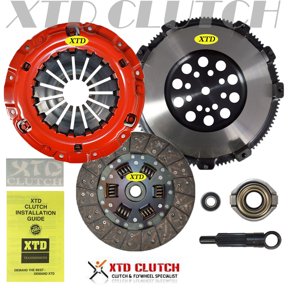 XTD Stage 2 Clutch Kit + Flywheel For 1991 - 1999 Mitsubishi 3000GT VR-4 1991 - 1996 Dodge Stealth R/T AWD 3.0L V6 DOHC "Twin Turbo"