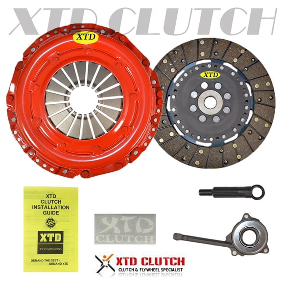 XTD Stage 2 Clutch Kit For 2008-2014 Volkswagen Bettle Eos Golf Gti Jetta Passat & Audi A3 2.0Turbo