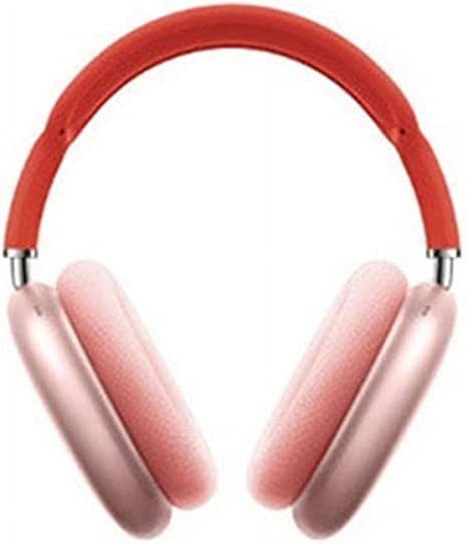 Auriculares inalámbricos Bluetooth 5.0, Wide Stereo, Efecto Metalizado  Fashion, Dual Iphone y Android, Rosa.