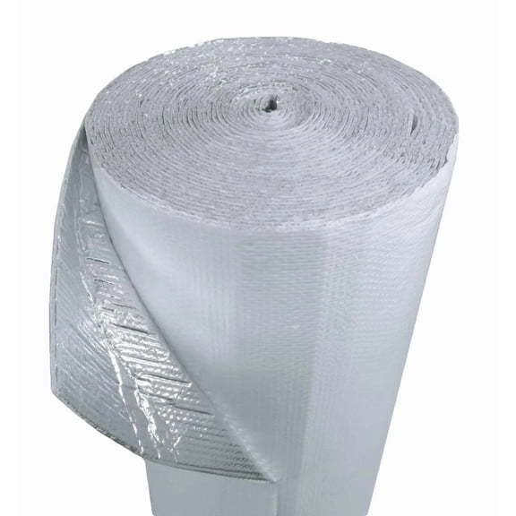 XTEMP WHITE Single Bubble Reflective Foil Insulation 16sqft (4FT X 4FT) R7-21