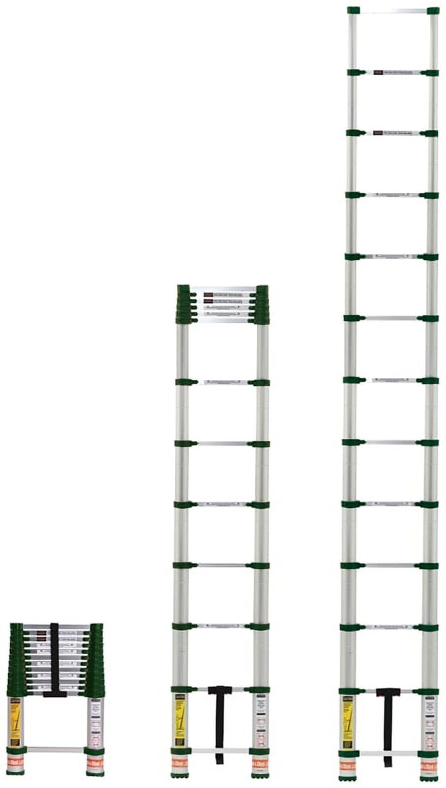 Xtend & Climb 10.5 FT. Aluminum Telescoping Extension Ladder (14.5