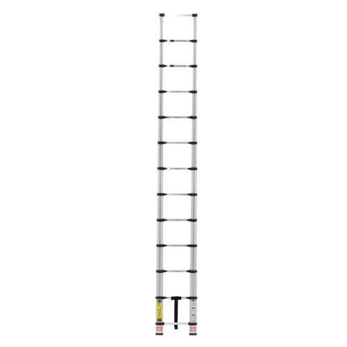 XTEND+CLIMB Pro Series 780P Telescoping Ladder, 16-1/2 ft Max Reach H, 13-Step, 250 lb, 1-1/2 in D Step, Aluminum