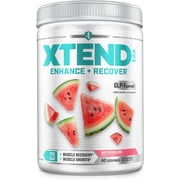 XTEND EAA + BCAA Powder | Muscle Recovery & Lean Muscle Growth | 9 Essential Amino Acids for Intra Workout or Post Workout Recovery | 10g EAAs Per 2 Servings | Watermelon 40 Servings