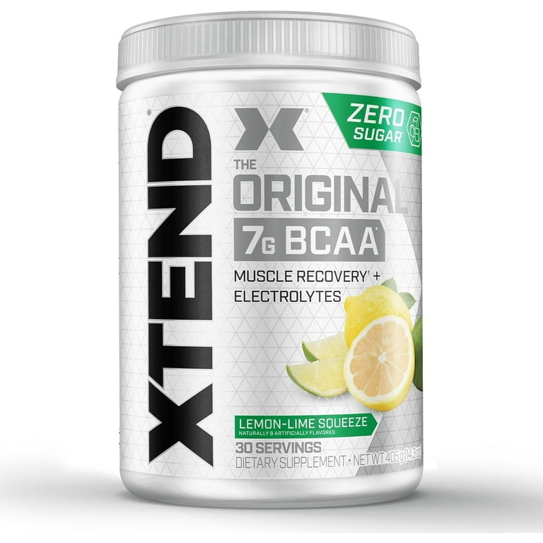 XTEND Original BCAA Powder, Lemon Lime, Sugar Free, Post