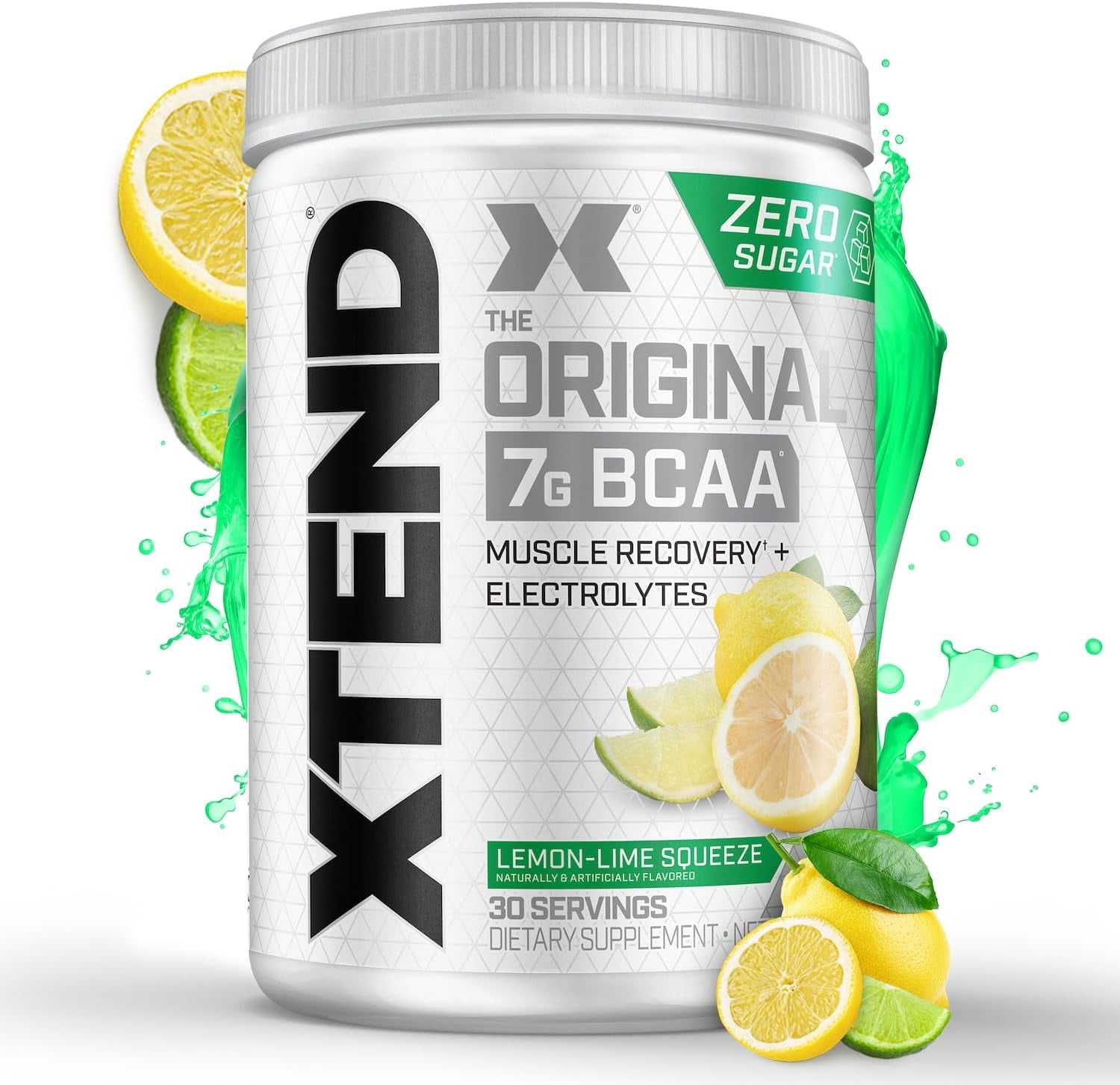 XTEND Original BCAA Powder, Lemon Lime, Sugar Free, Post Workout