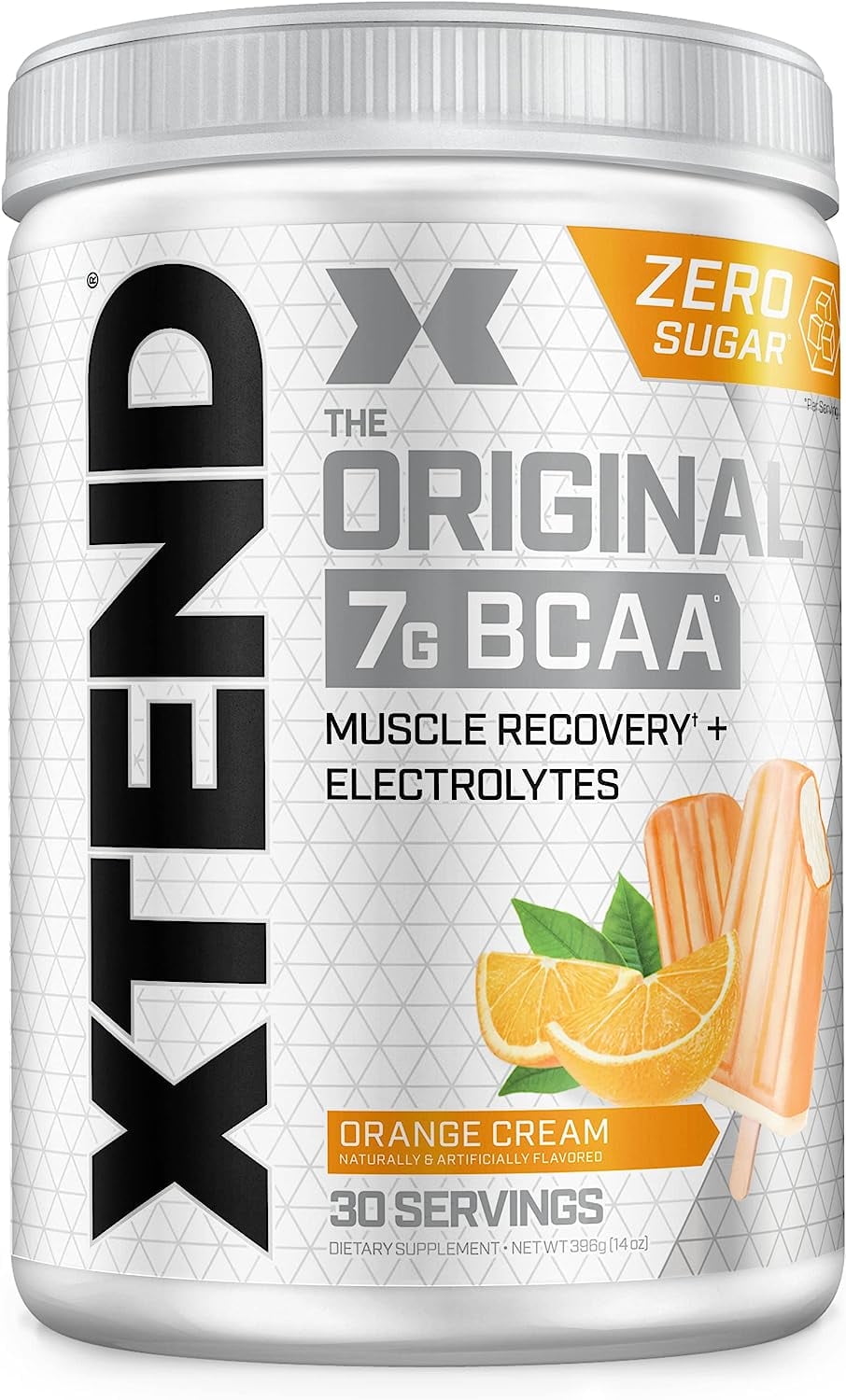 XTEND The Original 7G BCAA, Orange Cream, 14 oz (396 g)