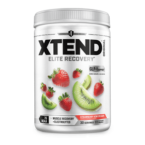 XTEND Original BCAA Powder, Sugar Free Post Workout Muscle Recovery Drink with Amino Acids and 7g BCAAs, Strawberry Kiwi Splash Flavor, 30 Servings