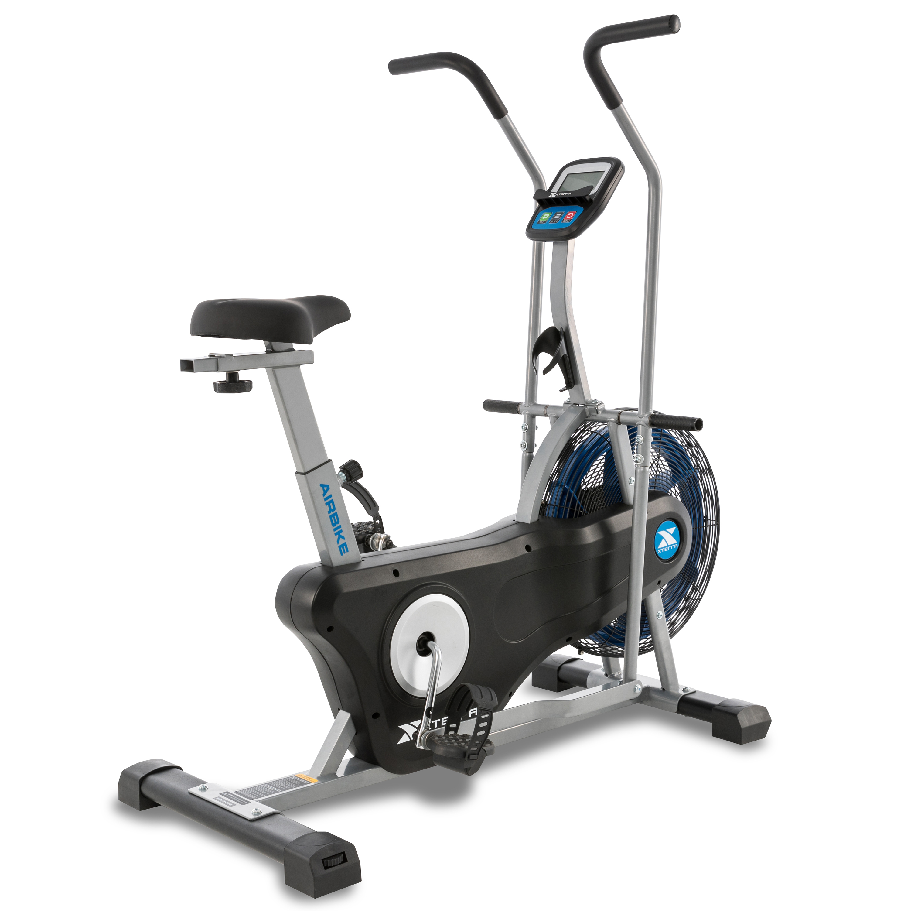 XTERRA Fitness AIR350 Low Impact Full Body Workout Exercise Bike with Wind Resistance and LCD Display - image 1 of 9