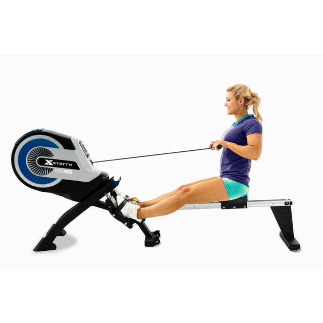 Free Shipping! XTERRA Fitness ERG500 Advanced Air Turbine Rower with 8
