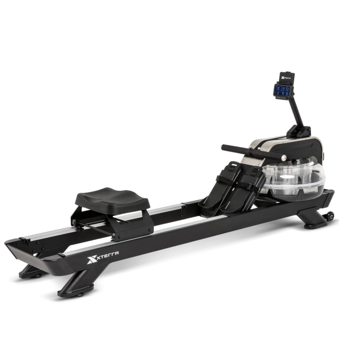 XTERRA Fitness ERG750W Water Rowing Machine with Adjustable LCD and 15 Liter Tank