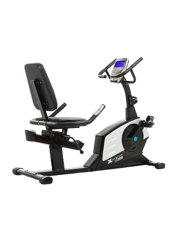 XTERRA Fitness SB250 Recumbent Bike with Advanced Console Features