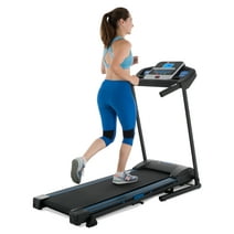 XTERRA Fitness TR200 Folding Treadmill: Xtrasoft Cushioned Deck, 5.5" LCD Display, 3 Manual Incline Levels