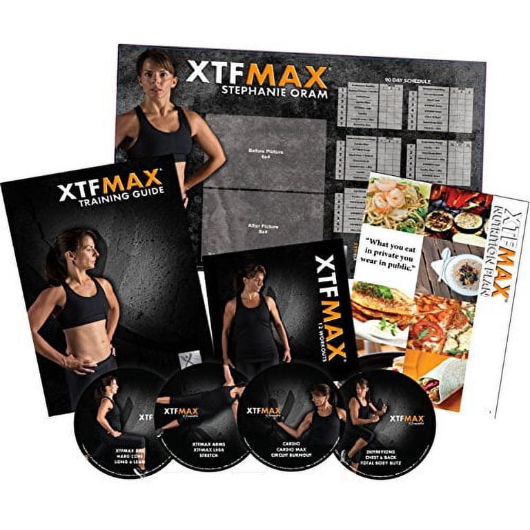 XTFMax 12 Workouts on 4 DVDs - Stephanie Oram - Walmart.com