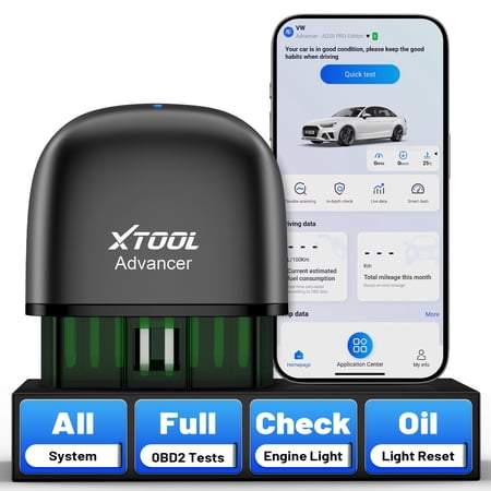 XTOOL AD20 Pro Automotive OBD2 Scan tool, Bluetooth All System Code Reader, Lifetime Free Update